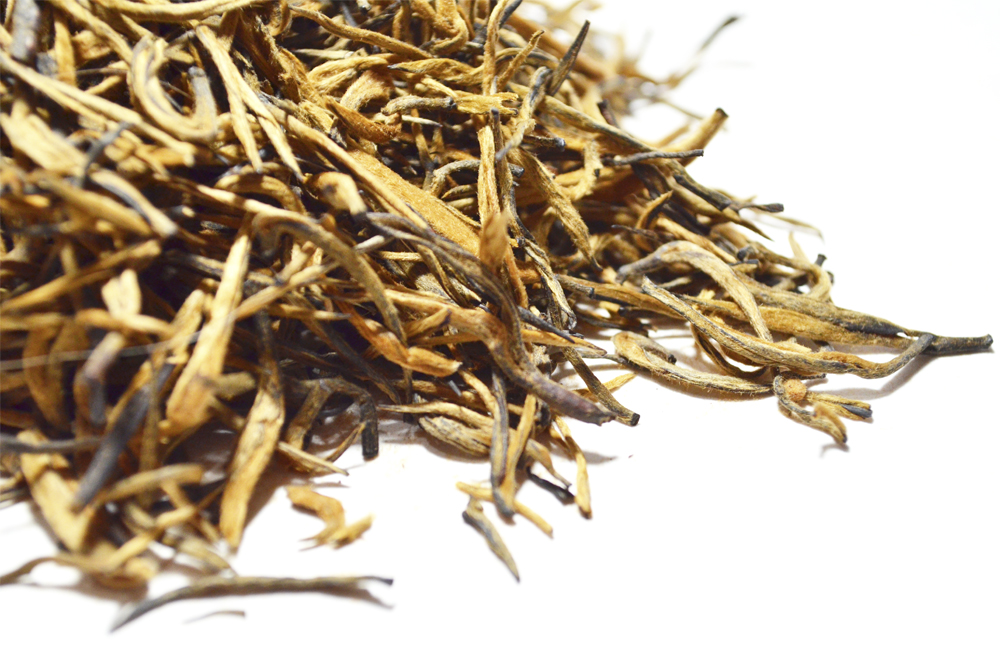 China schwarzer Tee goldnadel
