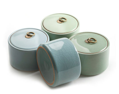 dose,blau,Porzellan,keramik,