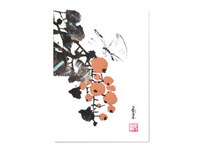 postkarte postcard Schmetterling Butterfly
