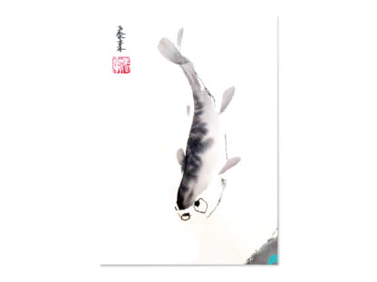 postkarte postcard fish Fisch