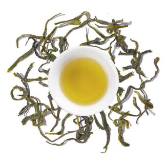 green tea gelber Berg Grüntee grüner Tee