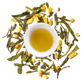 genmaicha chinesischer grüntee mit Reis aus china