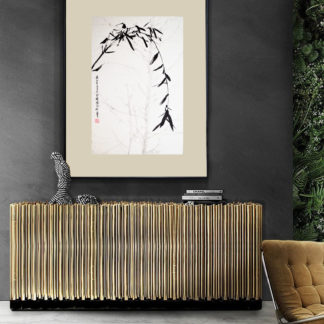 Bambus Bamboo sumie painting chinesische japanische Tusche Malerei janpanises chinese ink painting