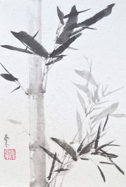bambus bamboo sumie painting chinesische japanische Tusche Malerei janpanises chinese ink painting
