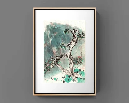 landscape painting tusche malerei sumi-e painting tusche Zeichnen tinte zeichnung wand dekoration wandkunst Büro dekoration wohn decoration blumen zeichnen landscape painting landschaft malerei tier zeichnen