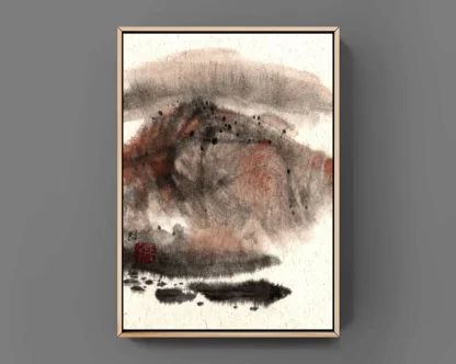 landscape painting tusche malerei sumi-e painting tusche Zeichnen tinte zeichnung wand dekoration wandkunst Büro dekoration wohn decoration blumen zeichnen landscape painting landschaft malerei tier zeichnen